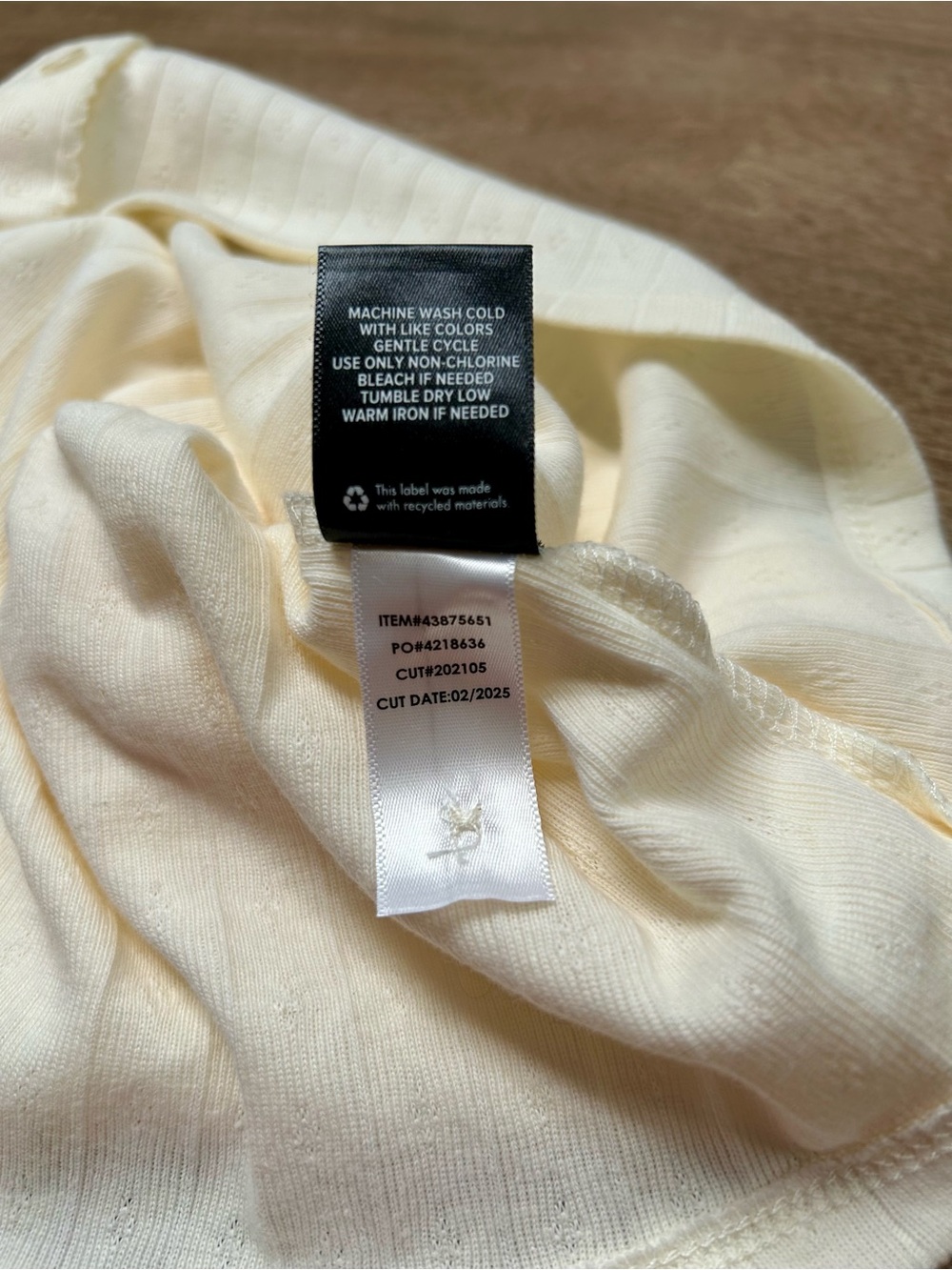 TORRID TANK TOP, SIZE 2X, POINTELLE CREAM, BUTTON FRONT, SQUARE NECK, NWT - Picture 10 of 10